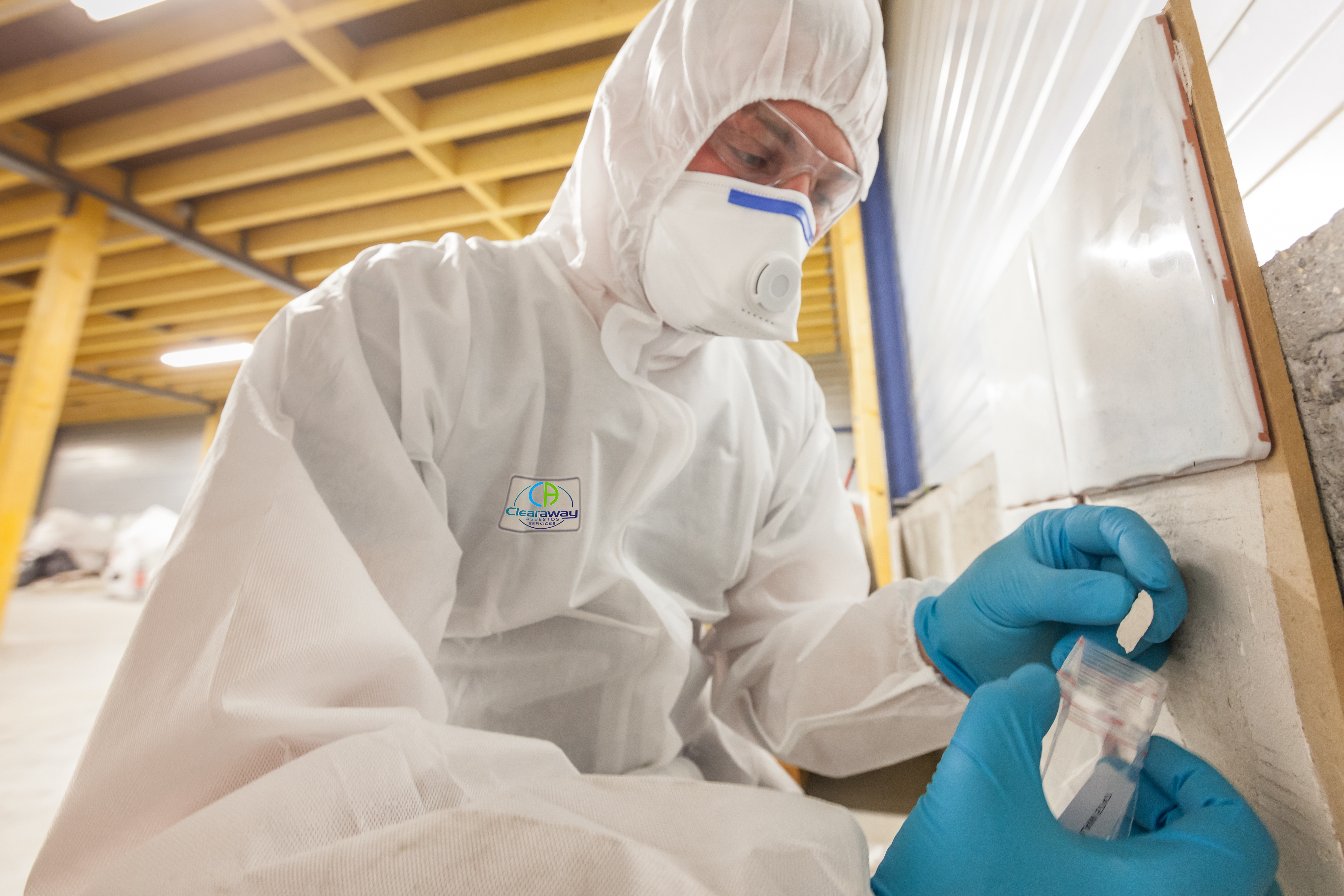 Man Asbestos Testing
