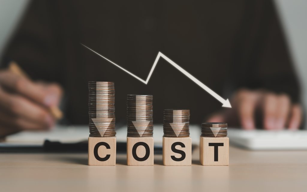 Visual representation of cost factors involved in commercial asbestos removal